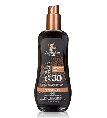 Australian Gold Bronzant Instantane Spray Gel Ecran Solaire spf30- 237ml