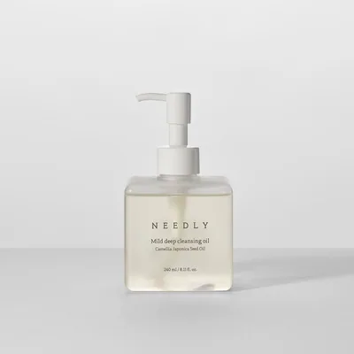 Needly Mild Deep Cleansing Oil 240 ml – Huile Démaquillante Douce et Purifiante