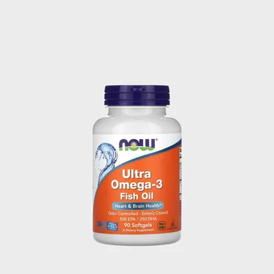 Ultra Omega 3 Fish Oil 90 Softgels - 500mg EPA / 250mg DHA