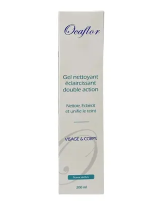OCAFLOR – Gel Nettoyant Eclaircissant Double Action – 200ml