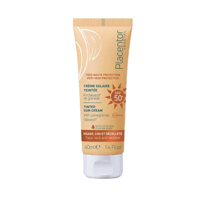 PLACENTOR – Creme Solaire Teinte Spf50 – 40ml