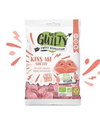 Not Guilty Sweet Revolution Kiss Me Please Gout Framboise et Pamplemousse 100 G
