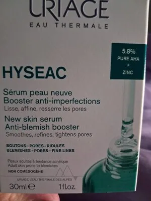 Uriage Hyseac Serum Peau Neuve Booster Anti Imperfections 30 Ml