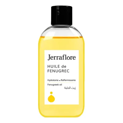 JERRAFLORE Huile De Fenugrec - Huile hydratante raffermissante visage cheveux et corps - 50ml