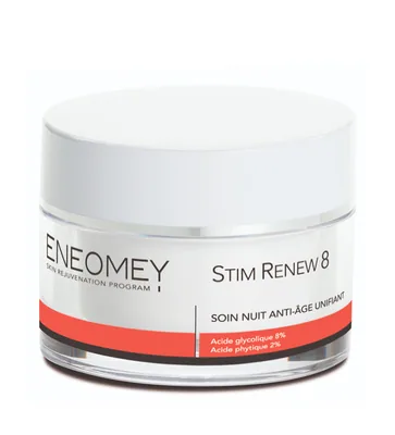 ENEOMEY – Stim Renew 8 Soin de Nuit Anti-Age Unifiante – 50ml