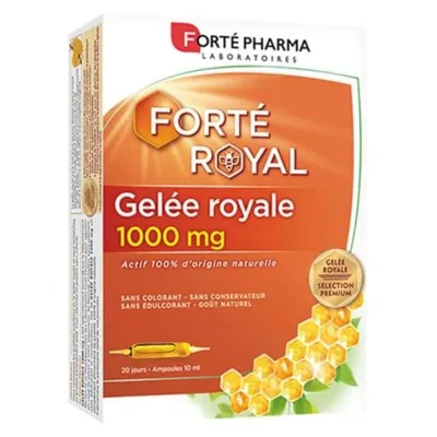 FORTE PHARMA – Forte Royal Gelee Royale 1000mg Ampoules – 20x – 10ml