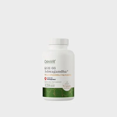 KSM-66 Ashwagandha® Végétarien – 120 Capsules (120 Servings)