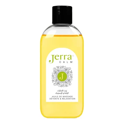 JERRAFLORE Jerra Calm - Huile de massage apaisante relaxante effet anti-stress - 150ml