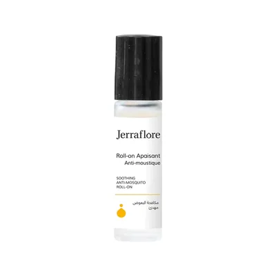 JERRAFLORE Roll-On Apaisant Anti-Moustique - Soin répulsif apaisant anti-piqûres d’insectes - 8ml