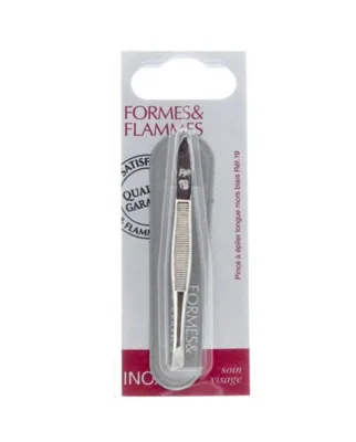 Formes et Flammes Pince a Epiler Longue Mors Biais ref19