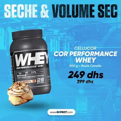 Cellucor Cor Performance Whey 0.9 kg-Chocolate Chip Cookie Dough