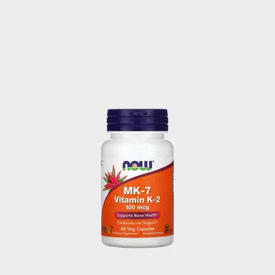Vitamine K2 100mcg MK-7 60 Veg Capsules
