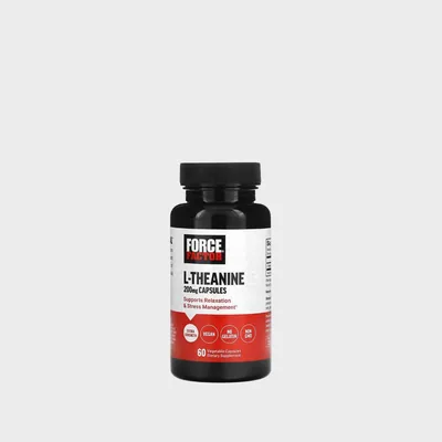 L-theanine Double Efficacité 200mg 60 Veg Capsules - Relaxation optimale