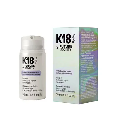 K18 X Future Society Molecular Repair Hair Mask 50ml
