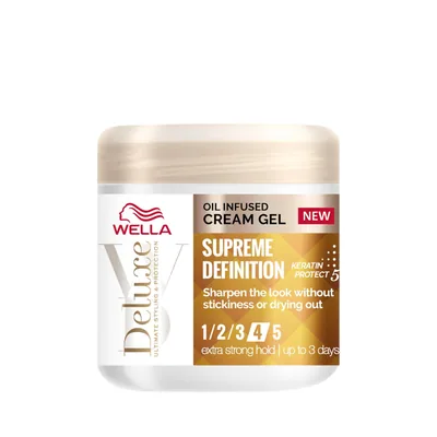Wella Deluxe Supreme Definition Oil Infused Cream Gel 150ml