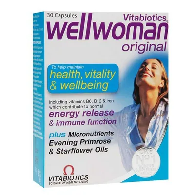 Vitabiotics Wellwoman Original 30 Capsules