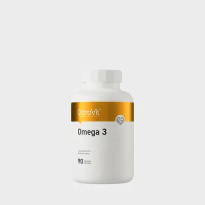 Omega 3 Fish Oil 1000mg 90 Capsules (90 Servings) - 180mg EPA et 120mg DHA