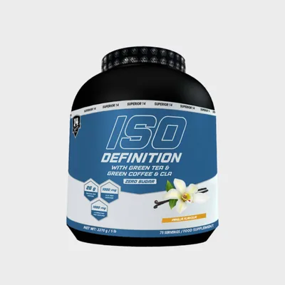Iso Definition Zero Sugar – 2270 g (75 servings)-Vanilla