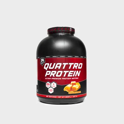 Quattro Protein Ultra Premium Matrice de Proteine 3kg-Peanut Butter & Caramel