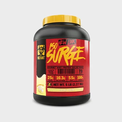 Iso Surge Gourmet whey protein isolate 2.27Kg-Coconut Cream