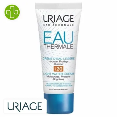 URIAGE – Hydratation Creme D’eau SPF20 – 40ml