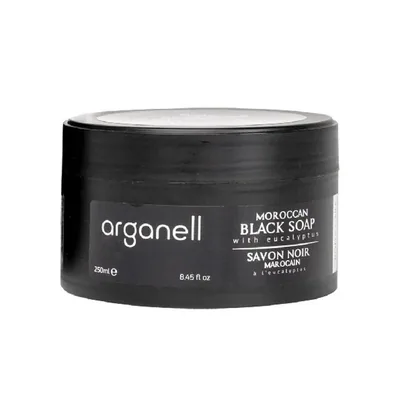 ARGANELL – Savon Noir Eucalyptus Moroccan – 250ml