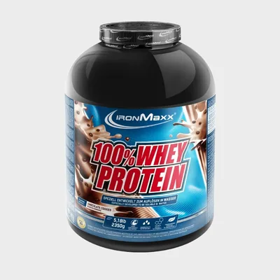 100% whey protein 2.3 kg IronMaxx -Raspberry