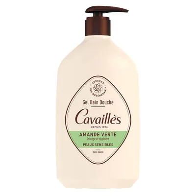 CAVAILLES – Gel Bain Douche Amande Verte sans Savon – 400ml