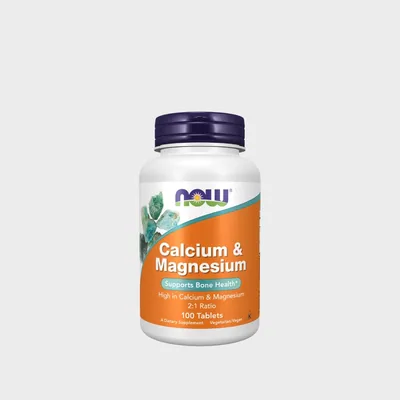 Calcium & Magnesium Tablets – 100 Comprimés
