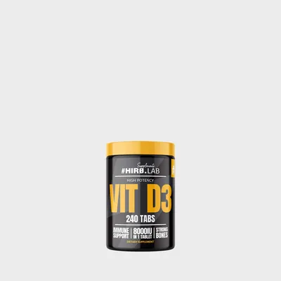 Vitamine D3 8000UI 240 Comprimés (480 Servings)