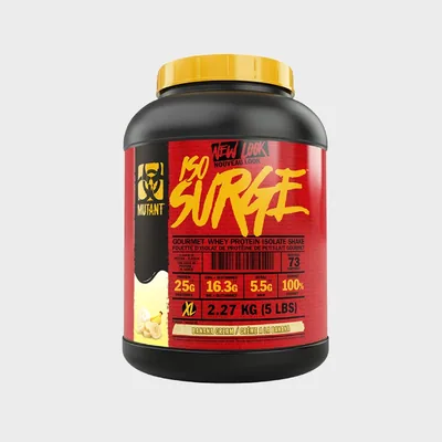 Iso Surge Gourmet Whey Protein Isolate 2.27Kg-Banana Cream