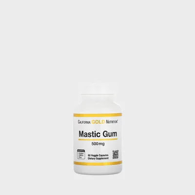 Gomme de Mastic 500mg 60 Capsules California Gold Nutrition
