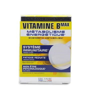Eric favre complexe Vitamine B MAX 60 Comprimès