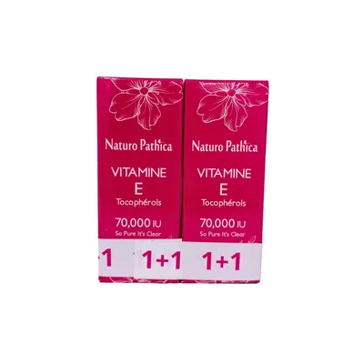 🎁 PACK 🎁 – NATURO PATHICA – Vitamine E Tocopheros 2*10ml Pack