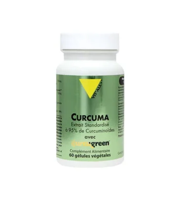 Vit'all + Curcuma 250mg 60 Gelules