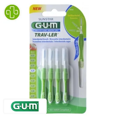 GUM – Trav-Ler Brossettes Interdentaires – 1414 – 1.1 Mm