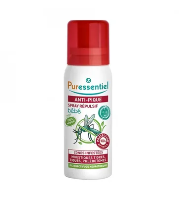 PURESSENTIEL – Anti-Pique Spray Repulsif Bebe – 60ml