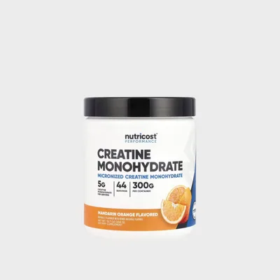 Creatine Monohydrate Poudre 300g -Mandarin Orange