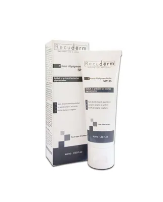 Recuderm Creme Depigmentante Spf 25 Tous Type de Peau 40 Ml
