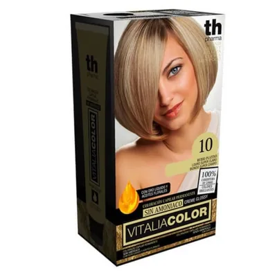 TH-PHARMA – Vitalia Color Coloration Capillaire sans Ammoniac – Th-Pharma N 10.0 – Blond Platine