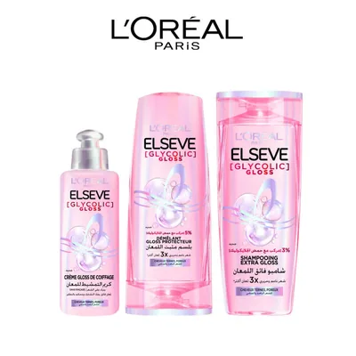 Elseve Glycolic Gloss Pack Routine