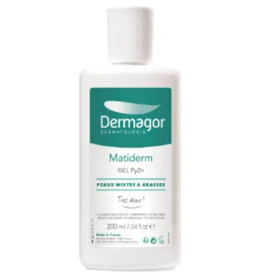 Dermagor – Gel Py-Zn Nettoyant Assainissant sans savon – 200 ml