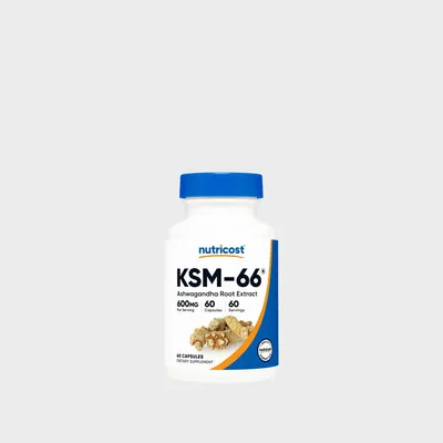 KSM-66® Ashwagandha 600 mg + BioPerine® – 60 Capsules (60 Portions)