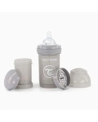 Twistshake Baby Bottle Anti Colic All In One 180 Ml 0m+ Gris
