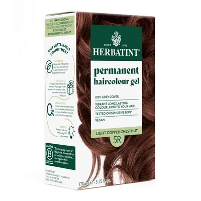 HERBATINT – Coloration Cheveux Permanente – 150ml – 5r – Chatain Clair Cuivre