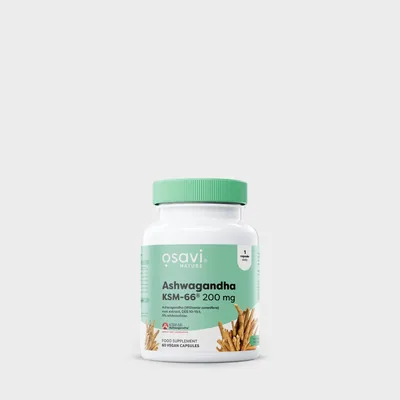 Osavi ASHWAGANDHA (KSM-66) + RHODIOLA & GINSENG 60 Capsules