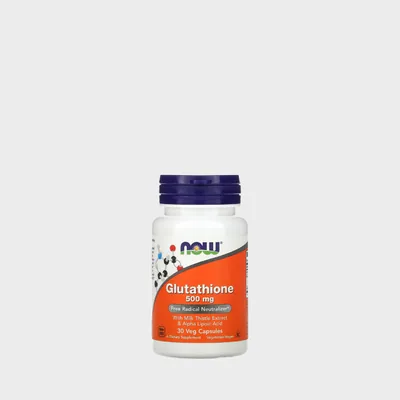 Glutathione 500mg 30 Veg Capsules - Chardon Marie & Acide Alpha-lipoique