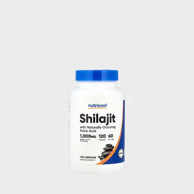 Shilajit 1000mg 120 Capsules (60 Servings)
