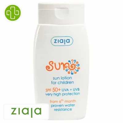 ZIAJA – Sun Lotion pour Enfants SPF50+ – 125ml