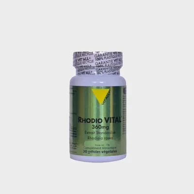 Rhodiola 360 mg 30 gelules Anti Stress Vit'All+